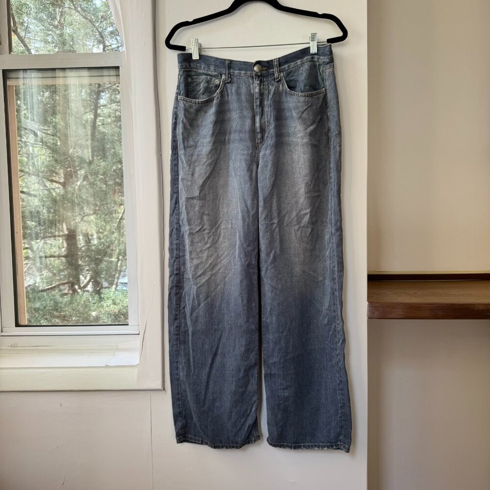 Rag & Bone Liquid Miramar Logan Sweatpant Jeans 28 - image 4